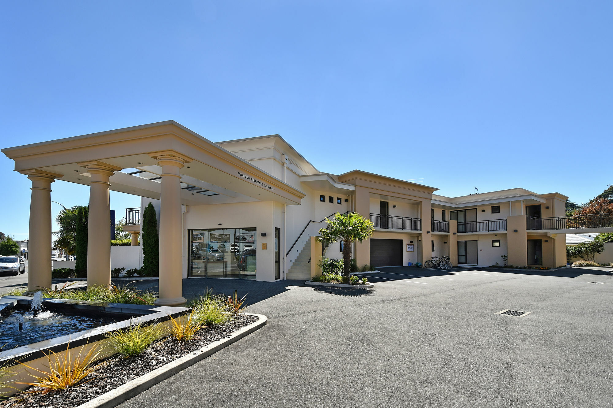 Palazzo Motor Lodge Νέλσον Εξωτερικό φωτογραφία The hotel's entrance
